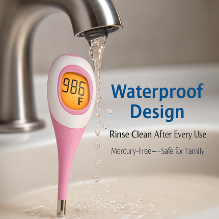 Digital Oral Thermometer - Fast, Accurate Reading