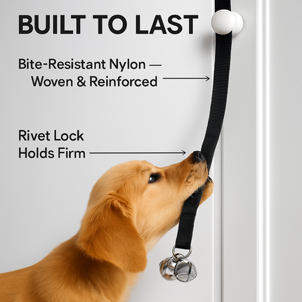 Dog Doorbells for Potty Training — Adjustable Bells