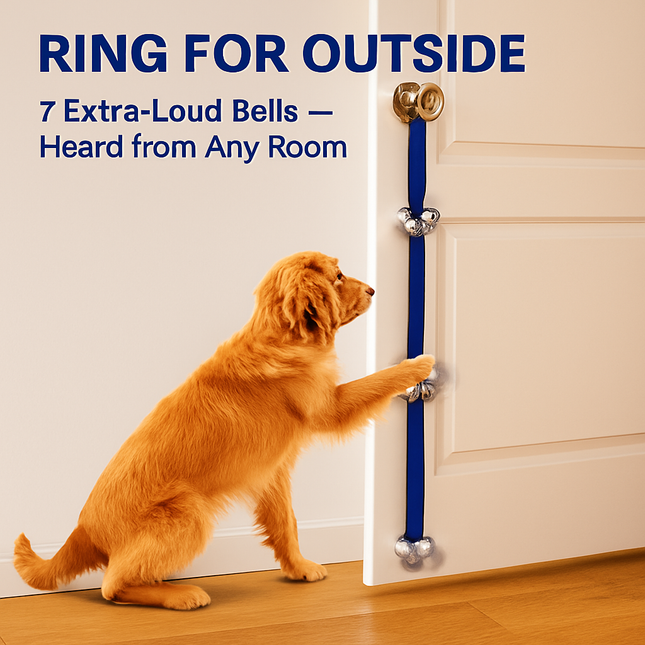 Dog Doorbells for Potty Training — Adjustable Bells