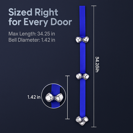Dog Doorbells for Potty Training — Adjustable Bells