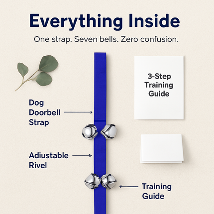Dog Doorbells for Potty Training — Adjustable Bells