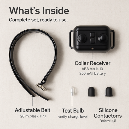 Dog Training Collar Receiver for Remote Training