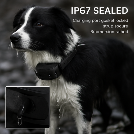Dog Bark Training Collar: Adjustable, Safe Correction