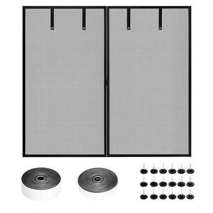 Magnetic Garage Door Screen for Single Car