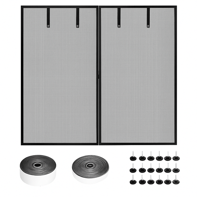 Magnetic Garage Door Screen for Single Car