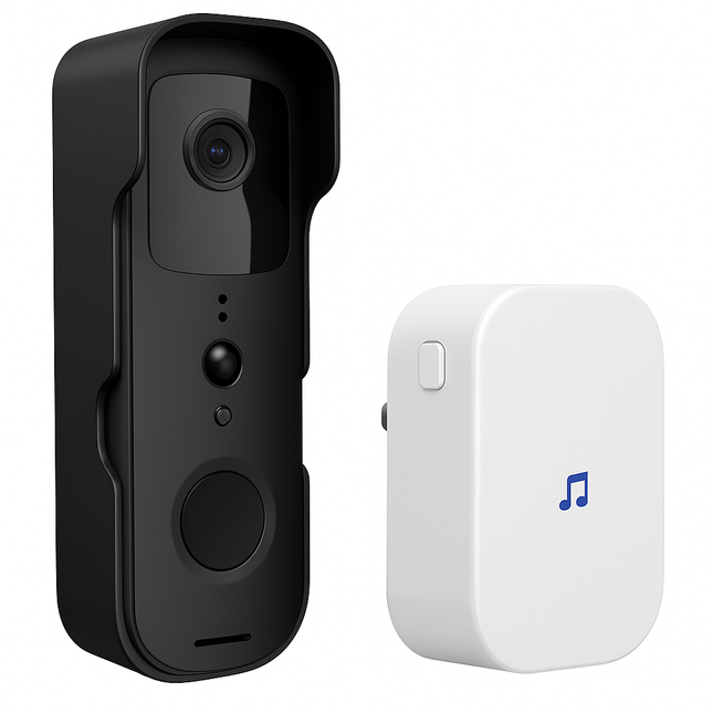 Smart WiFi Video Doorbell with Two-Way Audio