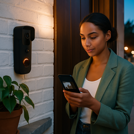 Smart WiFi Video Doorbell with Two-Way Audio
