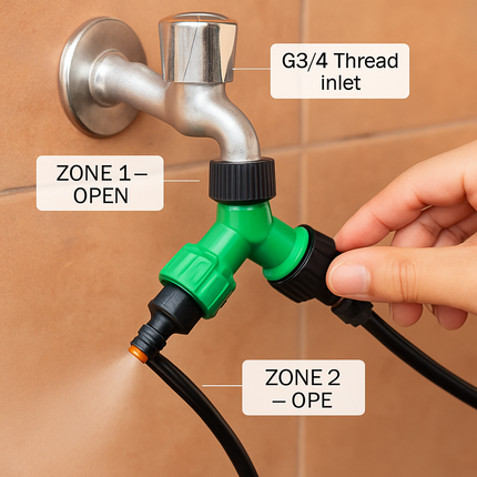 Drip Irrigation Kit for Garden, Automatic Watering System