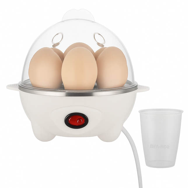 Electric Egg Cooker for Quick Boiling & Steaming