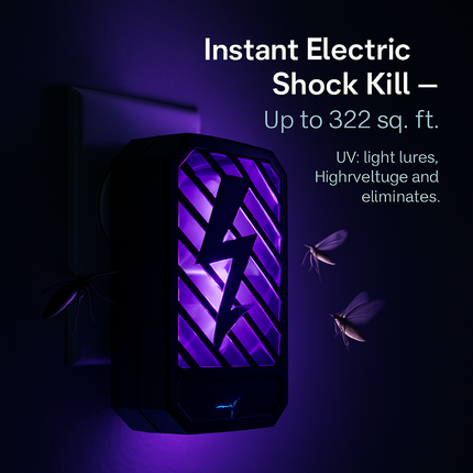 Indoor Plug-In Bug Zapper for Mosquitoes - Insect Killer