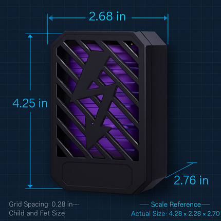 Indoor Plug-In Bug Zapper for Mosquitoes - Insect Killer