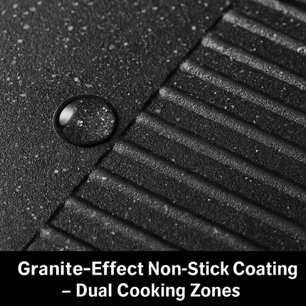 Electric Barbecue Grill Griddle - Non-Stick Tabletop BBQ