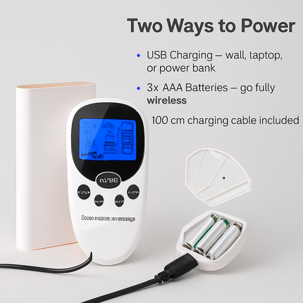 Electric Muscle Stimulator Dual Channels Massager