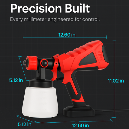 Paint Sprayer with 3 spray patterns - home use