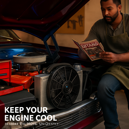 Radiator Cooling Fan for Vehicles with High Airflow