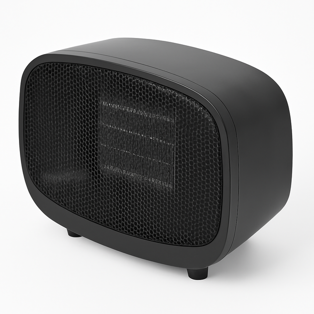 Portable Mini Electric Space Heater - 2 Heat Modes