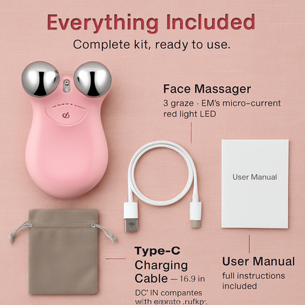 Micro-current Facial Massager with 5 Gears