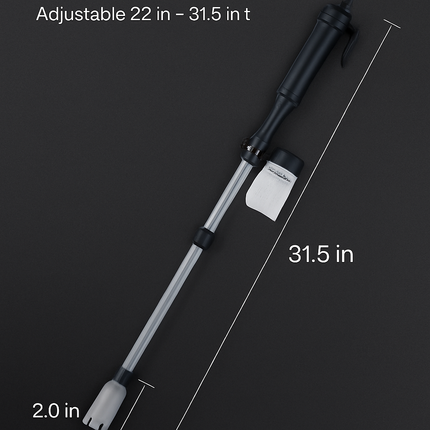 Battery-Operated Aquarium Vacuum Gravel Cleaner