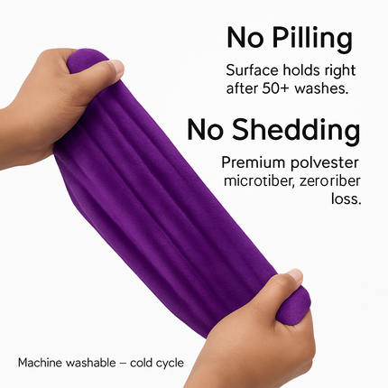 Fleece Throw Blanket - Cozy Double-Sided Microfiber Comfort