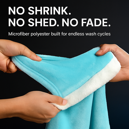 Fleece Throw Blanket - Cozy Double-Sided Microfiber Comfort
