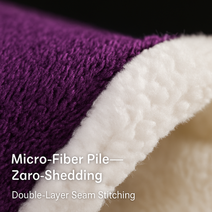 Fleece Throw Blanket - Cozy Double-Sided Microfiber Comfort
