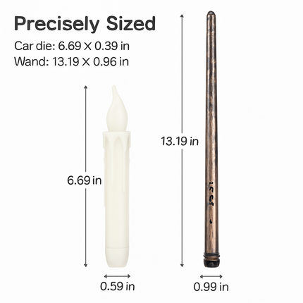 Flameless Floating LED Candles with Remote Wand