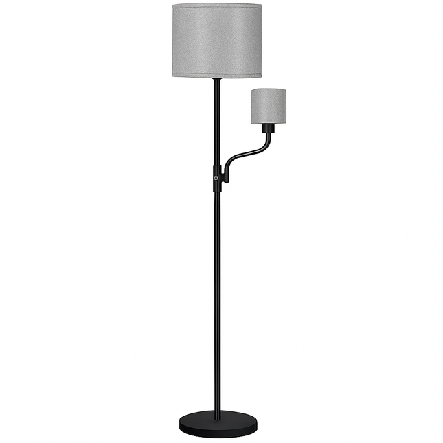 Mother Daughter Floor Lamp with Linen Shade