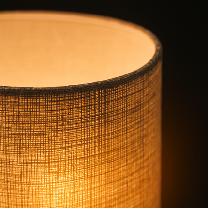 Mother Daughter Floor Lamp with Linen Shade