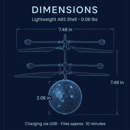Flying Ball Infrared Induction Drone Toy