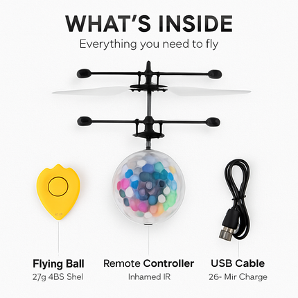Flying Ball Infrared Induction Drone Toy