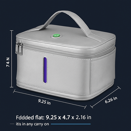 Foldable UV Disinfection Bag Portable UV-C Cleaner