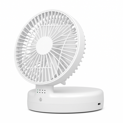 Foldable Table Fan with Wall & Desk Mount