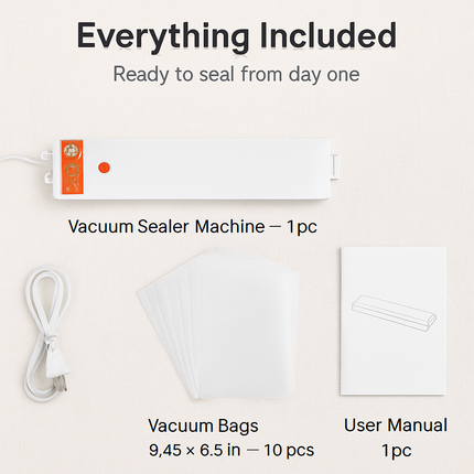 Vacuum Sealer Machine for Food - Household Auto Quick Seal
