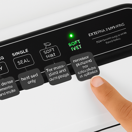 Vacuum Sealer Machine for Fresh Food with 10 Bags