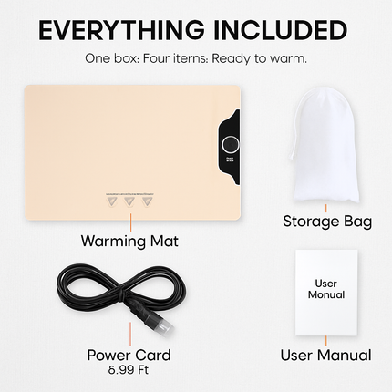 Food Warming Mat 23.6X15.8In 300W Fast Heating Electric Silicone Food Warmer With 14 Temp Levels 10Hrs Timer Settings Roll-Up Portable Hot Plates Heat