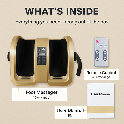 Shiatsu Foot Massager with Auto/Manual Modes