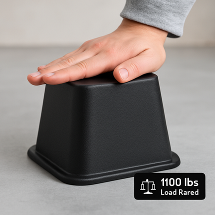 Furniture Risers for Beds and Tables with Adjustable Height
