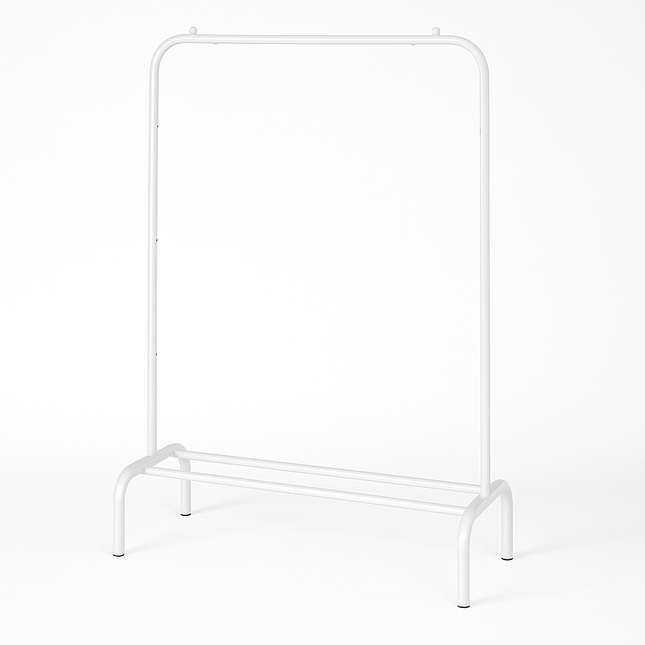 Freestanding Garment Rack for Home and Dormitory Storage