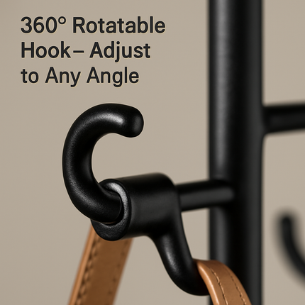 Metal Garment Rack with Shelves and Dual Hanging Rods