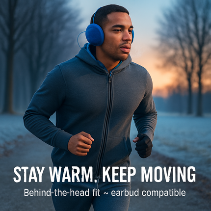 Ear Warmers for Winter - Unisex, Behind-the-Head