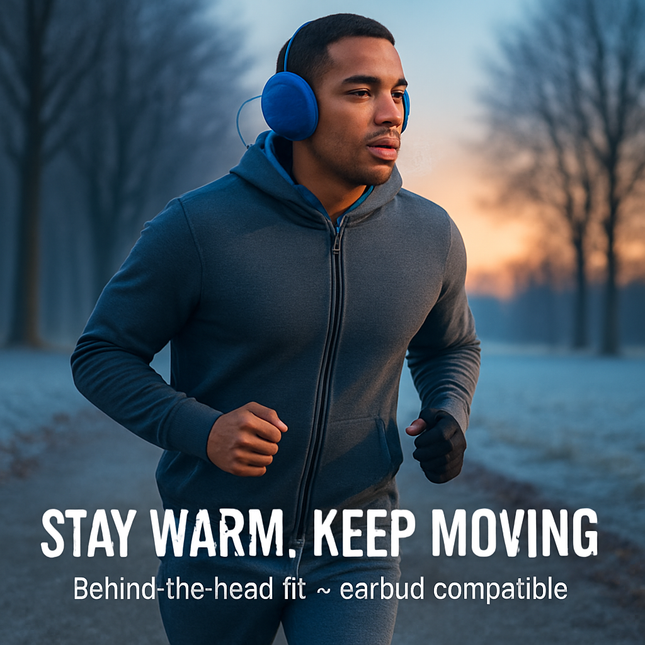 Ear Warmers for Winter - Unisex, Behind-the-Head