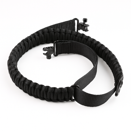 Paracord Sling with Dual-Point 360° Swivel Rotating Latches