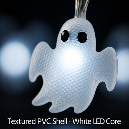 Halloween Ghost String Lights for Parties and Home Decor