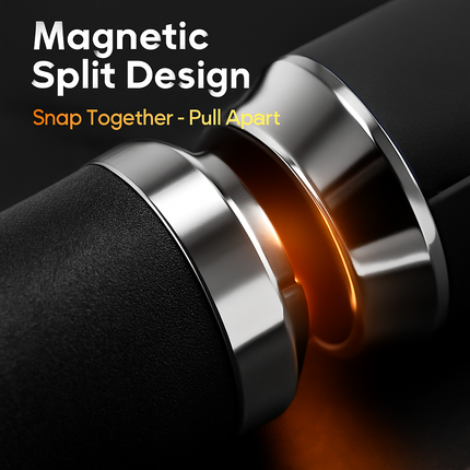 Split-Magnetic Hand Warmer & Portable Power Bank