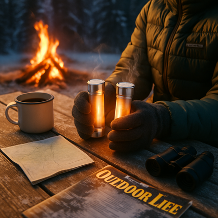 Split-Magnetic Hand Warmer & Portable Power Bank