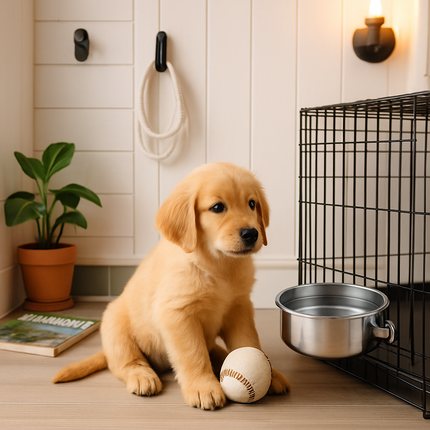 Dog Bowl with Clamp Holder for Cages and Enclosures