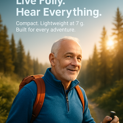 Digital Ear Hearing Aid Kit - Clear, Everyday Use