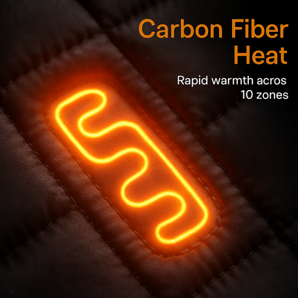 Heat Jacket Vest for Winter Outdoor Wear