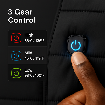 Heat Jacket Vest for Winter Outdoor Wear