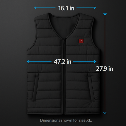 Heat Jacket Vest for Winter Outdoor Wear